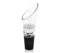 MAGICLULU Set 6 Pezzi Versatori Vino in Plastica Nera, Leggeri e Sicuri, Design Creativo per Ristoranti e Feste, Accessori Pratici per Bottiglie di Vino