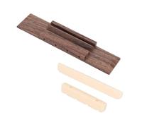 MAGICLULU Set Accessori per Ukulele Capotasto e Ponticello in Plastico, Migliora Comfort di Suonata le Corde, Colore Assortito, per Suonare Ukulele