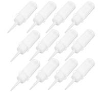 MAGICLULU Set da 12 Flaconi Applicatori per Olio Chioma 30ml Beccuccio Appuntito in Pe, Dispenser per Shampoo e Tinture, Controllo Preciso del Flusso, per Uso Fai da Te e Cura Chioma a Casa