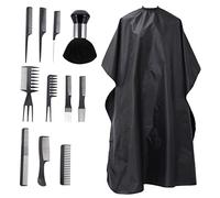 MAGICLULU Set Da 12 Pezzi Per Parrucchiere Pettine A Scialle Spazzola Per Ricci E Spessi Kit Di Accessori Per Lo Styling Del Barbiere Design Ergonomico Per Taglio E Permanente