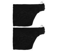 MAGICLULU Set da 2 Sacchetti Raccoglipolvere per Seghe e Macchine da Taglio Alluminio, Sacchetto la Polvere con Cerniera e Anello, Coperture per Collettori di Polvere, Accessori