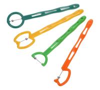 MAGICLULU Set da 4 Allenatori di Spinta della Lingua, Strumenti per Terapia Muscolare Orale, Kit per Esercizi di Flessibilità e Coordinazione Orale, Supporto per Sviluppo della Parola