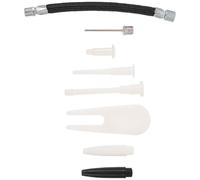 MAGICLULU Set da 5 Elementi per Pompa Gonfia Sgonfia Adattatori Gonfiabili Multifunzionali, Tappi in Lattice Solidi e Aghi per Pallacanestro per Esercizi e Atmosfera Estiva