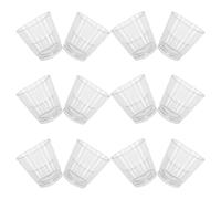 MAGICLULU Set di 12 Bicchierini da Shot in Plastica Forma di Cuore 30ml, Leggeri e Facili da Pulire, per Feste All'aperto e Addio al Celibato Riutilizzabile