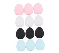 MAGICLULU Set Di 12 Mini Spugnette Per Il Trucco Soffici Per Uso Asciutto E Bagnato Portatili Per I Viaggi