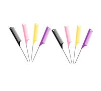 MAGICLULU Set Di 12 Pettini A Coda Per Lo Styling Dei Per Barbiere Parrucchiere Per Casa E Interni