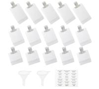 MAGICLULU Set di Sacchetti da Viaggio per Emulsione Atmosfera Estiva, Flaconi da Viaggio 30ml, 50ml, 100ml, Pratici e Buona Tenuta per Back To School Party