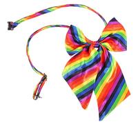 MAGICLULU Set Fiocco Arcobaleno in Poliestere Resistente, Accessori Unisex per Feste e Decorazioni Fotografiche, Decorazioni per Festival e Celebrazioni del Mese Dell'orgoglio LGBTQ
