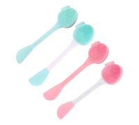 MAGICLULU Set Per Il Viso 4 Pezzi Spazzola Per La Pulizia Del Viso Strumento Di Bellezza Per La Pulizia Profonda Dei Pori Del Viso Per Donne Delicato Sulla Pelle