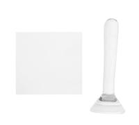 MAGICLULU Set Pestello e Mortaio in Vetro Temperato per Macinare Pigmenti Forza Affidabile e Utilità Versatile per Artisti e Pittori in Studi d'Arte e Lavori Artigianali
