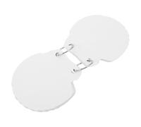 MAGICLULU Set Schede Flash con Anelli e Raccoglitore in Carta Guscio, Blocco Note Piccolo a Fogli Mobili Vuoti per Studio e Ufficio, 30 Fogli Conchiglia e 2 Anelli per Organizzazione