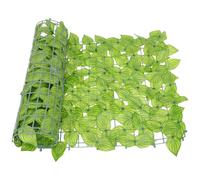 MAGICLULU Siepe Finta Foglie Verdi Artificiali in Plastica Resistente allo Sbiadimento per Decorazione Giardino e Balcone Protezione della Privacy e Uso Esterno