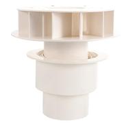 MAGICLULU Sifone per Grondaia Gravità con Imbuto Antistraripamento Scarico Versatile per Tetto e Parete Laterale Filtro per Raccolta Acqua Piovana e Drenaggio Pavimento Esterno