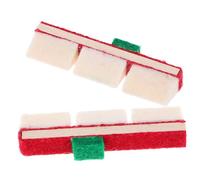 MAGICLULU Silenziatore Sicuro per Pianoforte Verticale e Stili multipli in Feltro di Lana e Blocchi di Legno, Accessorio per Manutenzione Piano senza Sbavature, Confezione da 2 Pezzi