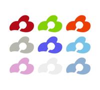 MAGICLULU Silicone Segnabicchieri a Forma di Nuvola 24 Pezzi per Feste | Identificatori Riutilizzabili per Calici e Bicchieri, Decorazione Elegante, Aiuta a Distinguere Ogni Bevanda Colore Casuale