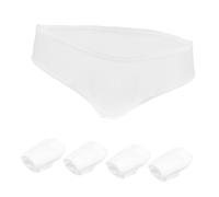 MAGICLULU Slip Usa e Getta da Uomo 5 Pezzi Xxl Lavorato a Maglia Biancheria Intima Portatile ed Elastica in Vita per Viaggi Spa e Attività all'Aperto come Campeggio ed Escursionismo