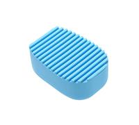 MAGICLULU Spazzola Bucato in Silicone Blu Mini Lavapanni Handheld Con Design Cavo Anti-danno Lavaggio Facile Di Colletto Polsini e Calze Pulizia Versatile Per Tessuti e Superfici Diverse
