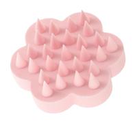 MAGICLULU Spazzola Massaggiante in Silicone Rosa per Cuoio Capelluto Delicata e Sicura, per Lavaggio dei Chioma, Sollievo dal Prurito e Pulizia Profonda per Ragazzo Ragazza