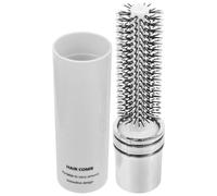 MAGICLULU Spazzola per Chioma a Rullo lo Styling Ricci, Spazzola Antistatica Retrattile Piccola, Pettine a Rulli Ergonomico per Chioma Corti e Lunghi, per Viaggio e Uso Quotidiano