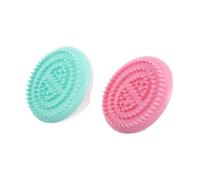 MAGICLULU Spazzola Per Massaggi Corporea Portatile 2 Pezzi, Strumento Di Bellezza Dimagrante Rulli Lisci, Pennello Speciale Per Bagno e Trattamento Anticellulite, Adatta Per Donne