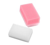 MAGICLULU Spazzola Terapeutica Wilbarger per Integrazione Sensoriale, Set 2 Pezzi Bianco e Rosa, Spazzola per Corpo e Dita per Autismo, Strumento Portatile per Allenamento Sensoriale