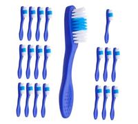 MAGICLULU Spazzolino Da Denti Mini Manico Corto in Set Da 20 Pezzi, Spazzolini Da Denti Portatili Anti-autolesionismo Per Detenuti, Accessori Per Pulizia Orale in Carcere, Sicurezza Prigionieri