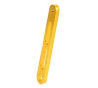 MAGICLULU Staffa Luce Ausiliaria per Moto, Supporto Luce Fendinebbia in Lega di Alluminio Oro, per Scooter Elettrico e Indicatori di Direzione, Facile Installazione