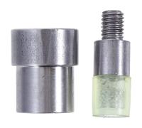 MAGICLULU Stampi Manuali per Rivetti a Doppia Testa 6mm, Matrice per Rivettatrice a Pressa Manuale, Macchina per Installazione Rivetti per Cucito e Lavorazione Pelle