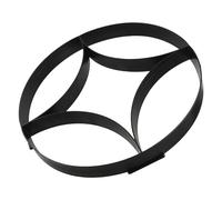 MAGICLULU Stampo 39x39x3,5 Cm in Plastica per Pavimentazione Nero Resistente alle Intemperie Design per Facile Sformatura e Riduzione dei Rifiuti per Vialetti da Giardino e Patio