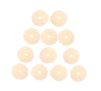 MAGICLULU Strumenti per Chignon e Macchina per Chignon Pigra 12 Pezzi, Ciambella Grande 9cm Beige, Accessori per Chioma per Ragazze, Styling Sicuro per Yoga, Feste e Acconciature Quotidiane