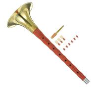 MAGICLULU Strumento a Fiato Cinese Suona in Legno di Palissandro Rosso D Set per Principianti e Professionisti Suono Piacevole per Feste e Insegnamento Regalo Musicale per Colore Casuale