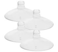 MAGICLULU Supporto a Ventosa Trasparente per Chitarra Acustica 4 Pezzi Ventosa di Ricambio in Gomma Diametro 40mm Accessori per Chitarristi Portatile e Facile da Installare Z