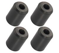 MAGICLULU Supporto da Parete per Portasci e Snowboard in Gomma, Set da 4 Pezzi Salvaspazio per Interni, Portaoggetti Verticale per Riporre Sci, Skateboard e Tavole Singole, Facile