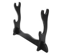 MAGICLULU Supporto da Tavolo Due per Spade e Flauti Organizer Resistente in Materiale Selezionato Espositore Elegante per Raccolte e Negozi