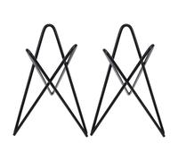 MAGICLULU Supporto Design per Nero Piante Ferro 2 Tillandsia Pezzi e Resistente alla Ruggine Intrigante per Giardinaggio Domestico