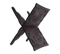 MAGICLULU Supporto Libro in Legno Pieghevole per Corano con Incisioni Religiose Regolabile Antiriflesso Organizer Elegante per Preghiera Islamica e Decorazione Casa Musulmana