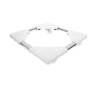 MAGICLULU Supporto Multifunzione Regolabile per Vasi e Taniche Ruote, Struttura in Plastica e Acciaio Resistente all'Usura, per Uso Interno ed Esterno