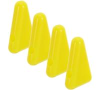 MAGICLULU Supporto per Diapason in Silicone Giallo, Base Stabilizzatrice in Silicone 4 Pezzi per Meditazione, Accessorio Portatile Antiscivolo per Strumenti Musicali