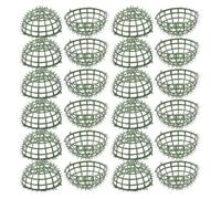 MAGICLULU Supporto per Palline Topiary da 15cm in Plastica Verde, Struttura Robusta e Facile da Montare, Set da 12 Pezzi per Centrotavola e Decorazioni da Giardino