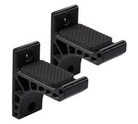 MAGICLULU Supporto per Ricurvo da Parete Staffa Adesiva Resistente Senza Tracce Set da 1 Paio per Organizzazione Salvaspazio e Appassionati di Tiro L’