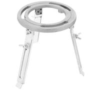 MAGICLULU Supporto per Treppiede da Laboratorio in Metallo Becco Bunsen Regolabile per Riscaldamento e Forniture di Chimica Educativa