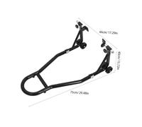 MAGICLULU Supporto Sollevamento Posteriore Robusto per Parcheggio e Manutenzione Cavalletto Stabile e Resistente alle Intemperie per Garage e Esterno