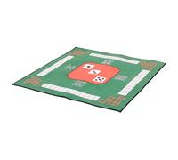 MAGICLULU Tappetino da Gioco in Gomma Verde Antiscivolo e Lavabile per Tavolo Poker e Mahjong, Copertura Spessa Effetto Decorativo per Ambiente Domestico Silenzioso