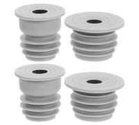 MAGICLULU Tappi di Tenuta in Silicone per Scarico a Pavimento, Set da 4 Pezzi Tagliabile per Lavello Cucina e Lavatrice, Dispositivo Antiriflusso Antiodore Facile da Installare, Guarnizione