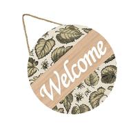 MAGICLULU Targa in Legno da Appendere sopra La Porta Decorazione per La Casa Targhetta d'Amore Benvenuto Incontro Esterno Anteriore Decorazione per La Casa Nome