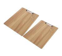 MAGICLULU Tavole da Disegno Leggero e Portatile Set 2 Pezzi in Legno e bambù con Bordo Rinforzato per Artisti e Pittori in Allenamento Quotidiano e Schizzi All'aperto