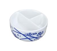 MAGICLULU Tavolozza di Ceramica per Guazzo 3 Scomparti, Portaspazzole per Lavaggio Pigmenti, Vassoio per Miscelazione Colori Artistici, Resistente e Facile da Pulire, per Pittura e