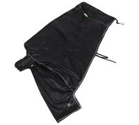 MAGICLULU Telo Copriciclo Oxford Nero Extra Large con Protezione Anti-uv e Fori per Lucchetto, Copertura Antipolvere per Veicoli a Due Ruote da Esterno, con Borsa Portaoggetti e Design