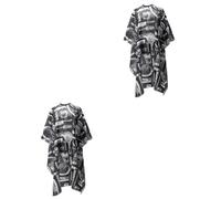 MAGICLULU Telo Da Barbiere 2 Pezzi Parrucchiere Colorazione Dei Shampoo Salon Cape Shampoo Per Colorati Bellezza Del Capo Tinture Per Cape Hair Shampoo Taglio Dei