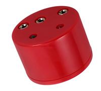 MAGICLULU Tester Rotondo per Scherma, Strumento Portatile per Controllo | Plastica e Rame, Rosso, per Manutenzione Attrezzi e Verifiche Pre Gara in Club e Appassionati